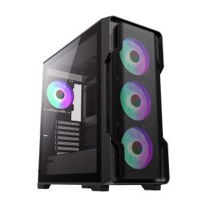 Gamemax кутия Case EATX - SIEGE Black - Addressable RGB