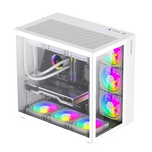 Gamemax кутия Case ATX - Infinity White