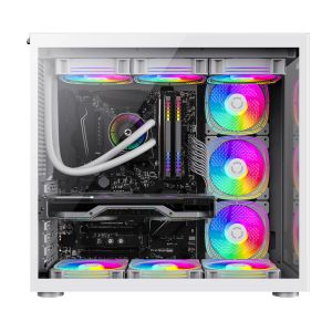 Gamemax кутия Case ATX - Infinity White
