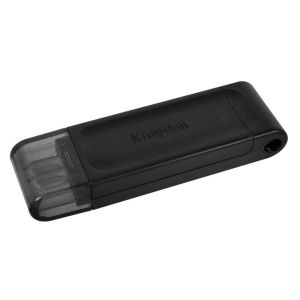 Stick de memorie USB KINGSTON DataTraveler 70, 256 GB, USB-C 3.2 Gen 1, negru