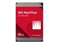 HDD NAS WD Red Plus (3,5 inchi, 10TB, 256MB, 7200 RPM, SATA 6 Gb/s)