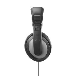 Hama "ShellTV II" TV Headphones, Over-Ear, One-Sided, Long Cable (6 m), black