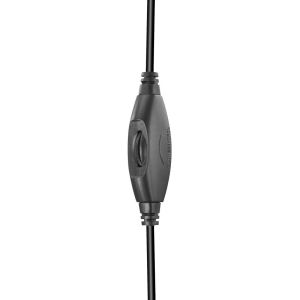 Hama "ShellTV II" TV Headphones, Over-Ear, One-Sided, Long Cable (6 m), black