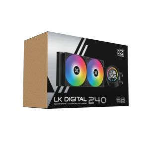 Xigmatek водно охлаждане Water Cooling  LK 240 Digital - LED Display, A-RGB