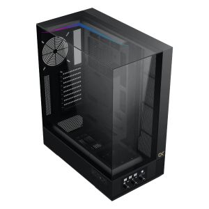 Xigmatek кутия Case EATX - Vision Pro - 8 ARGB Fans, LCD Display Panel, Smart Fan Control