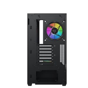 Xigmatek кутия Case EATX - Vision - 7 ARGB Fans, LCD Display Panel, Smart Fan Control