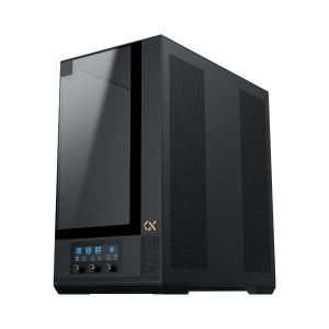 Xigmatek кутия Case EATX - Vision - 7 ARGB Fans, LCD Display Panel, Smart Fan Control