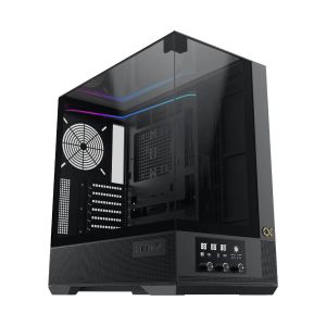 Xigmatek кутия Case EATX - Vision - 7 ARGB Fans, LCD Display Panel, Smart Fan Control