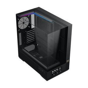 Xigmatek кутия Case EATX - Vision - 7 ARGB Fans, LCD Display Panel, Smart Fan Control
