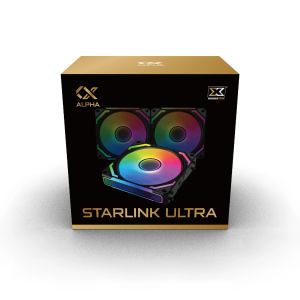 Xigmatek Fan Pack 3-in-1 3x120mm - Starlink Ultra - Infinity Mirror, A-RGB