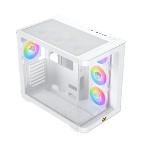 Xigmatek Case EATX - Pano Arctic - 7 ARGB Fans