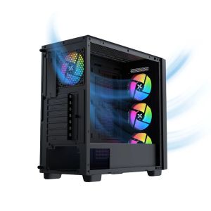 Xigmatek кутия Case EATX - Gaming Z Pro - 4 ARGB Fans