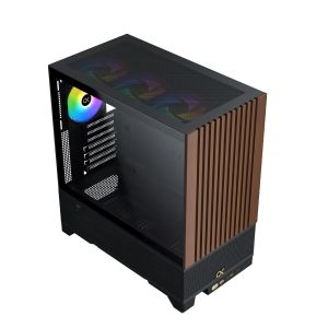 Xigmatek кутия Case EATX - Endorphin WD, Addressable RGB, Wood