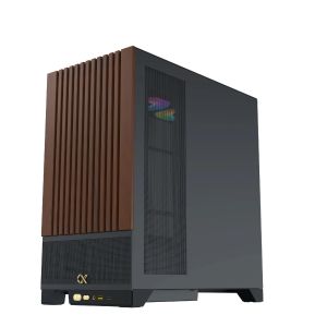 Xigmatek кутия Case EATX - Endorphin WD, Addressable RGB, Wood