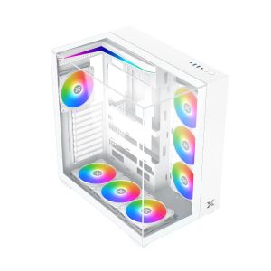 Xigmatek Case ATX - AQUA V ARCTIC - 7 ARGB Fans