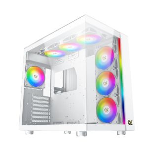 Xigmatek Case EATX - AQUA ULTRA Arctic - 7 ARGB Fans