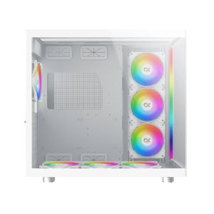 Xigmatek Case EATX - AQUA ULTRA Arctic - 7 ARGB Fans
