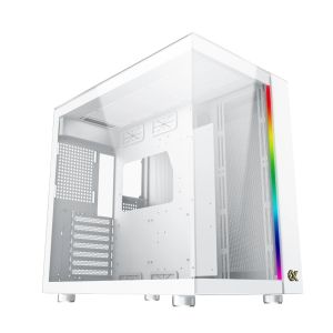 Xigmatek Case EATX - AQUA ULTRA Arctic - 7 ARGB Fans