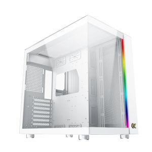 Xigmatek Case EATX - AQUA ULTRA Arctic - 7 ARGB Fans