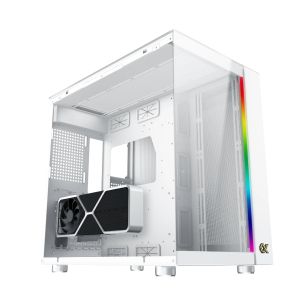 Xigmatek Case EATX - AQUA ULTRA Arctic - 7 ARGB Fans