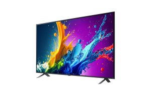 TV LG 55QNED80T3A, 55" 4K QNED HDR Smart TV, 3840x2160, DVB-T2/C/S2, Alpha 5 AI 4K Gen7, HDR 10 PRO, webOS 24 ThinQ, 4K Upscaling, WiFi 5, Voice Control, Bluetooth 5.1, AirPlay 2 , LAN, CI, HDMI, SPDIF, 2 pole Stand , Silver