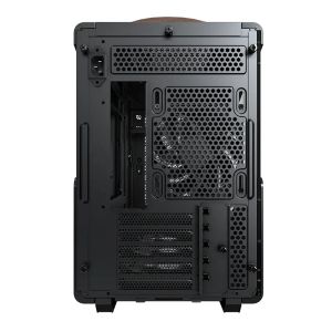 Montech Case mATX - Heritage PRO (B) - USB-C, Leather, 4 x 120 mm Fans