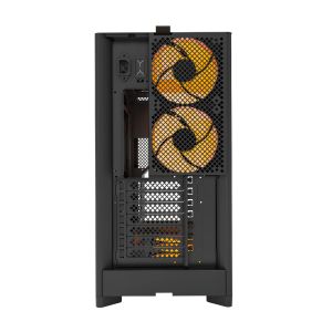 Montech Case ATX - HS02 PRO (B) - 5 x 120 mm ARGB Fans, USB-C, Black