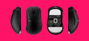 Pulsar професионална геймърска мишка Wireless Gaming Mouse ZywOo The Chosen Mouse Size2 Black 8K