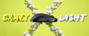 Pulsar Wireless Gaming Mouse X2 CrazyLight Volt Shadow 8K