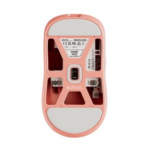 Pulsar професионална геймърска мишка Wireless Gaming Mouse X2 CrazyLight Sunset Haze 8K