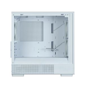 Zalman кутия Case mATX - P10 NAMU WHITE - Wood, USB-C