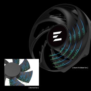 Zalman охлаждане за процесор CPU Cooler CNPS9X PERFORMA PLUS BLACK LGA1851/AM5