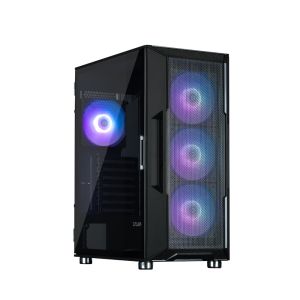 Zalman Case ATX - i3 NEO ARGB Black - Mesh, aRGB, Tempered Glass