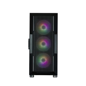 Zalman Case ATX - i3 NEO ARGB Black - Mesh, aRGB, Tempered Glass