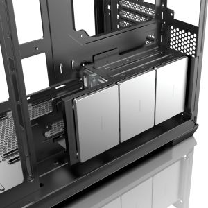 Raijintek кутия Case EATX - ATREUS BT4 Black - 4 x 120 mm Infinity Mirror ARGB Fans included