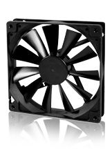 Evercool Fan 140x140x25 2Ball (1200 RPM) - EC14025L12BA