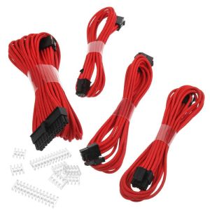 Set de cabluri împletite PHANTEKS, Roșu