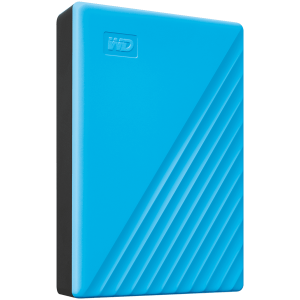 HDD extern WD My Passport (4TB, USB 3.2) Albastru