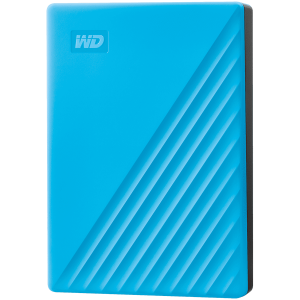 HDD extern WD My Passport (4TB, USB 3.2) Albastru