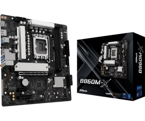 Motherboard ASRock B860M-X, LGA 1851