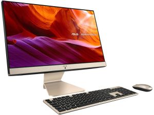 Настолен компютър - всичко в едно Asus Vivo AiO V222FAK-BA113M,Intel i5-13420H ,2.1 GHz (12MB Cache, up to 4.6 GHz, 8 cores, 12 Threads) 21.5" FHD (1920X1080) 16:9 , AG, 16GB  (SO-DIMM), 512GB PCIE G4 SSD,Wireless Keyboard + Mouse US International,HEIGHT 