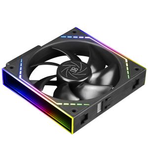 Thermalright Комплект вентилатори Fan Pack 3-in-1 3x120mm - TL-M12Q x 3 - Infinity Mirror, Daisy-Chain, A-RGB