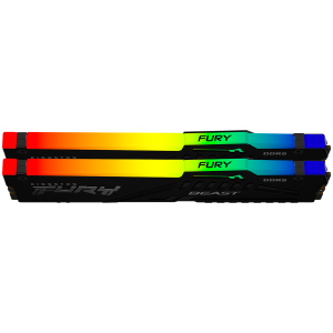 Kingston 32GB 6000MT/s DDR5 CL30 DIMM (Kit of 2) FURY Beast RGB EXPO, EAN: 740617342895