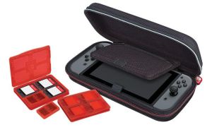 Geanta pentru consola de jocuri Nacon Bigben Nintendo Switch Travel Case NNS40, Neagra