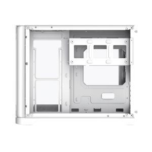 Gamemax кутия Case mATX - HYPE-M White - 3 x 120 mm Addressable RGB fans
