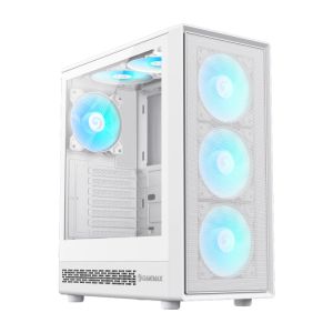 Gamemax Case ATX - Storm 2 AW - 6 x 120 mm Addressable RGB fans