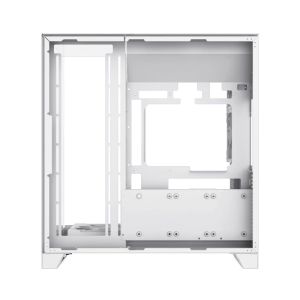 Gamemax кутия Case ATX - Infinity Pro White - 5 x 120 mm Addressable RGB fans