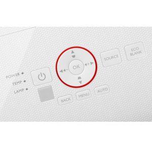 Мултимедиен проектор BenQ TH671ST Short Throw, DLP, 1080p, 3000 ANSI Lumens, 10 000:1, VGA, HDMI, USB, Speaker, 3D Ready
