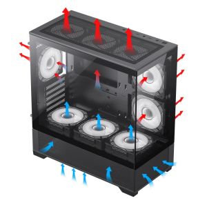Gamemax Case mATX - Vista MB