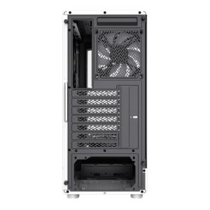 Gamemax кутия Case ATX - Vista COC AW - 5 x 120 mm A-RGB Fans, MB Plate COC Fan